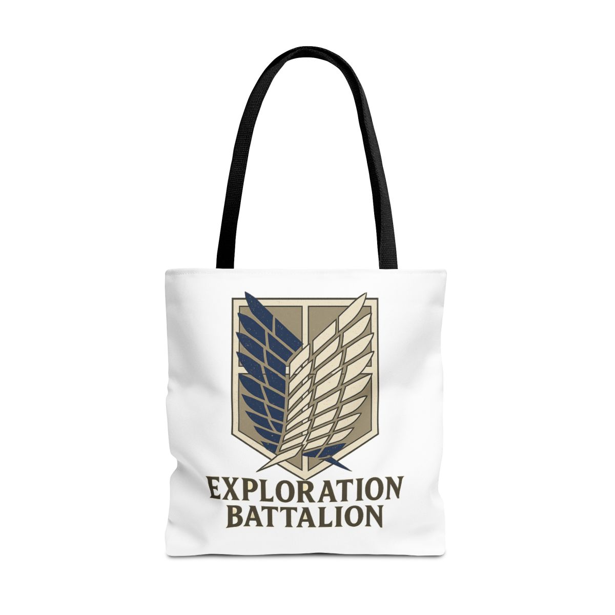 Attack on Titan Survey Corps Emblem Tote Bag - alternate angle 3, merchandise