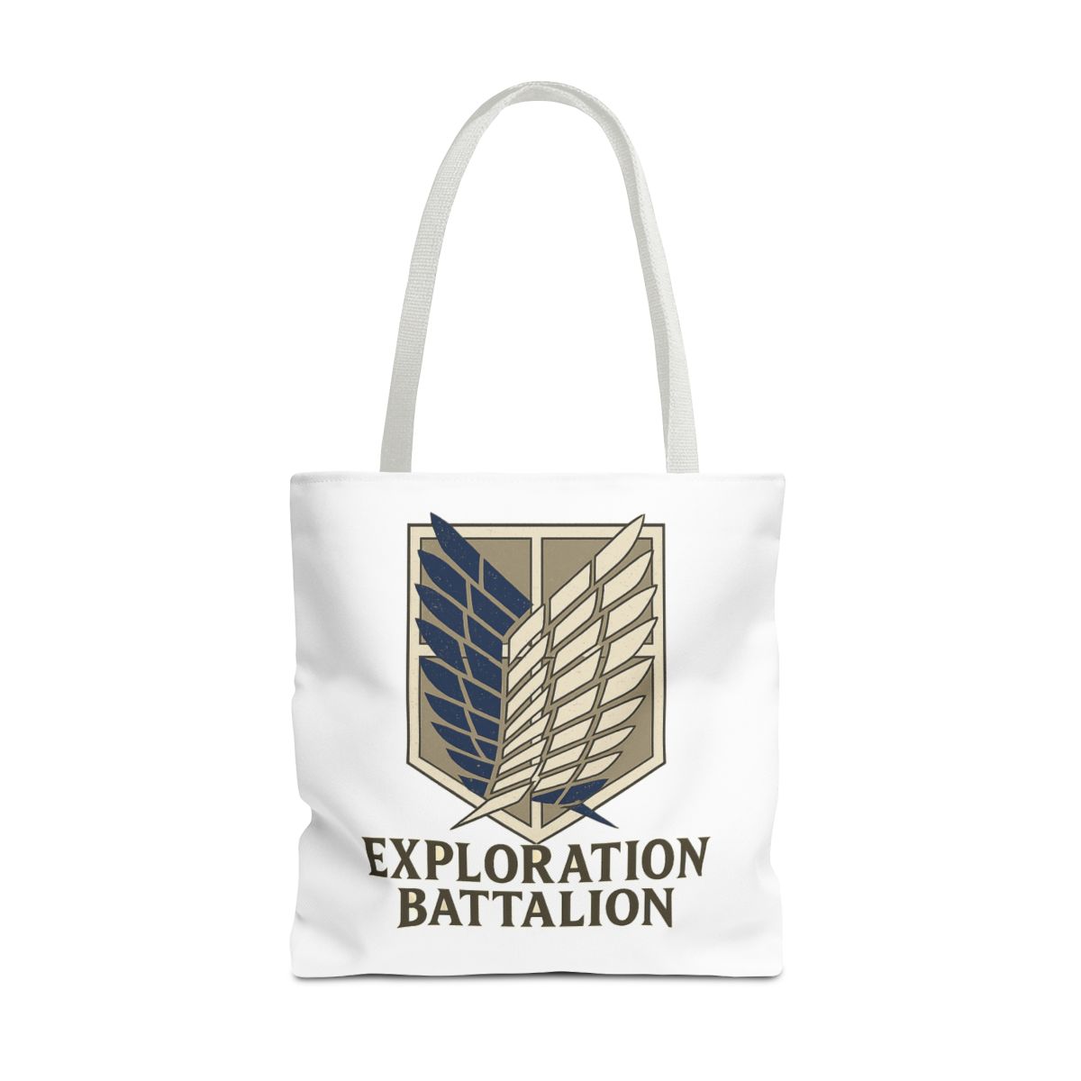 Attack on Titan Survey Corps Emblem Tote Bag - alternate angle 3, merchandise