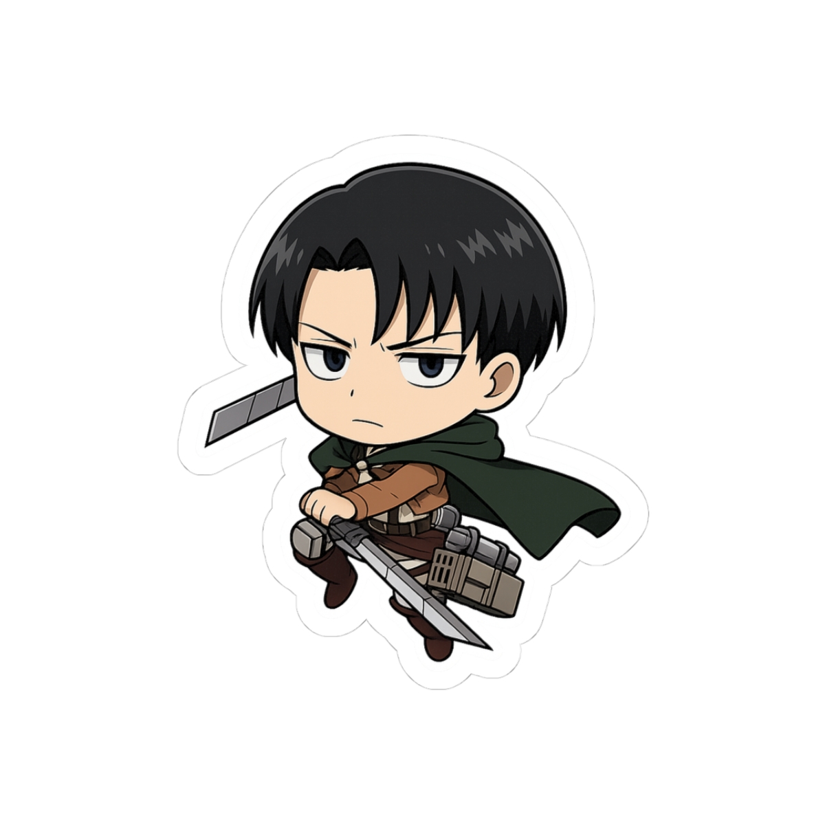 Levi Ackerman Attack on Titan Anime Sticker - Official stickers merchandise