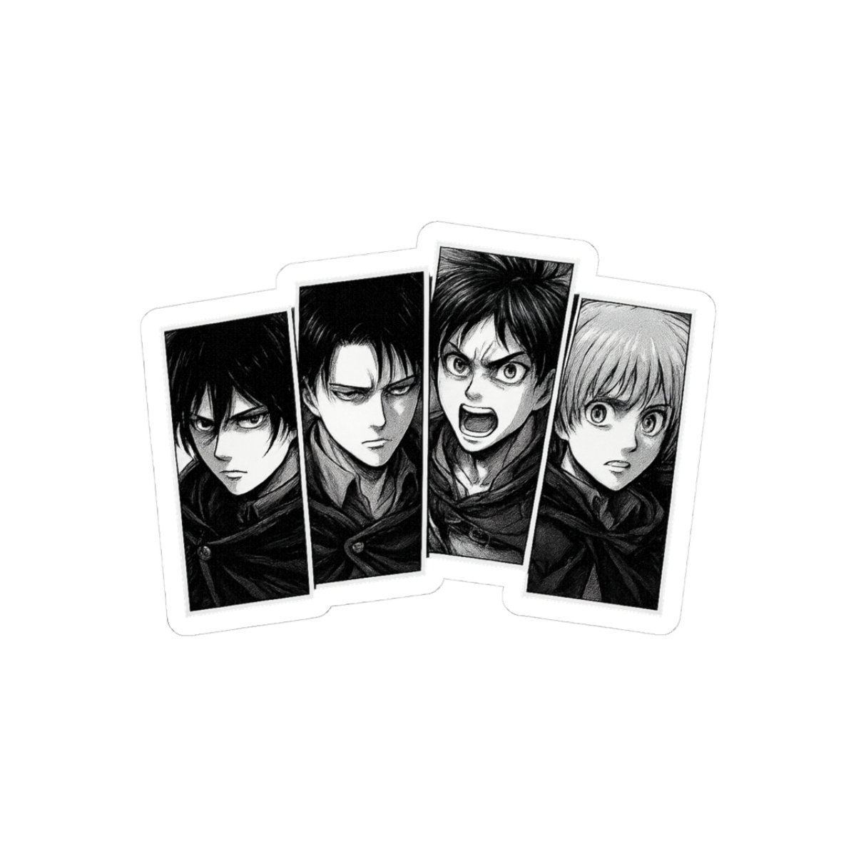 Attack on Titan Anime Sticker - Official stickers merchandise