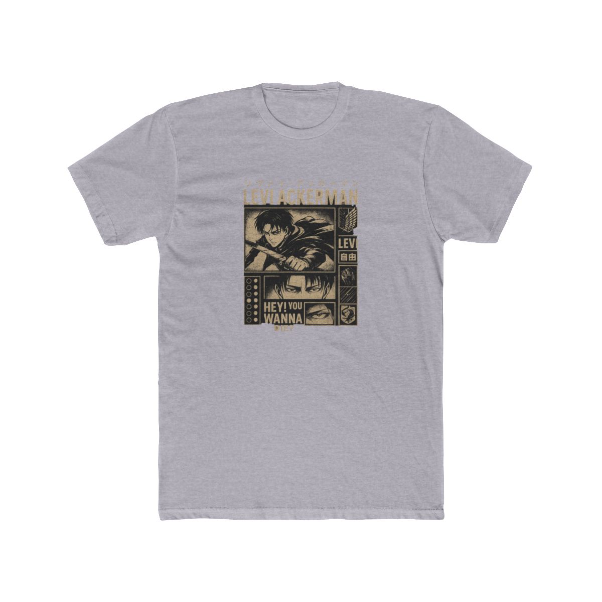 Levi Ackerman Attack on Titan Graphic T-Shirt
