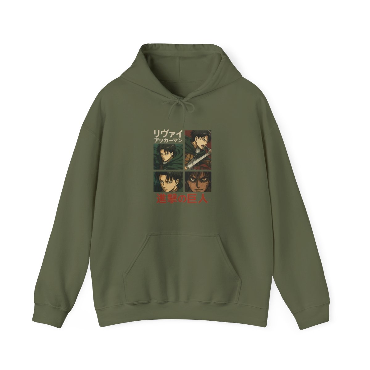 Iconic Levi Ackerman Attack on Titan Hoodie