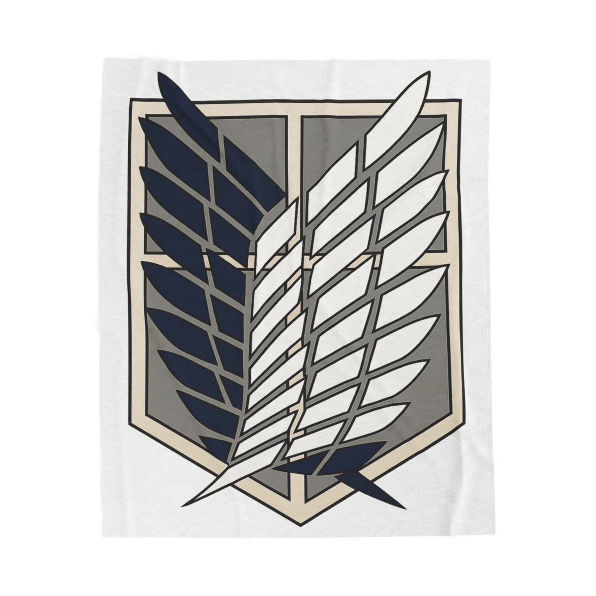Attack on Titan Scout Regiment Logo Throw Blanket