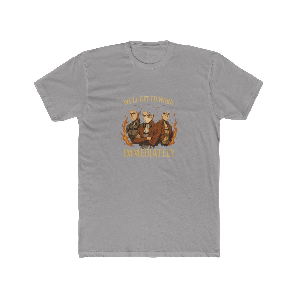 Attack on Titan Levi Cleaning Obsession T-Shirt - Official t-shirts merchandise
