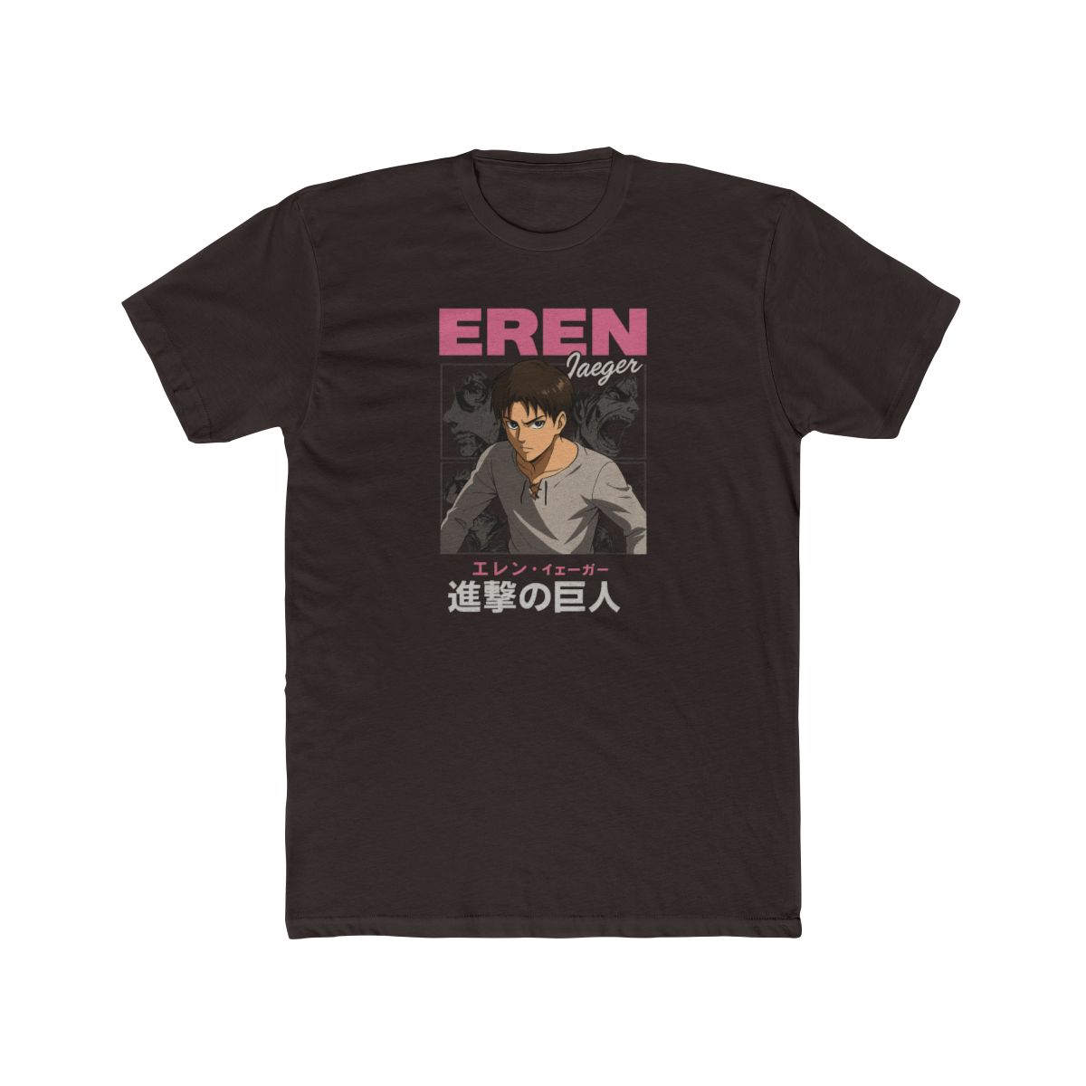 Attack on Titan Eren Jaeger Fierce Portrait T-Shirt