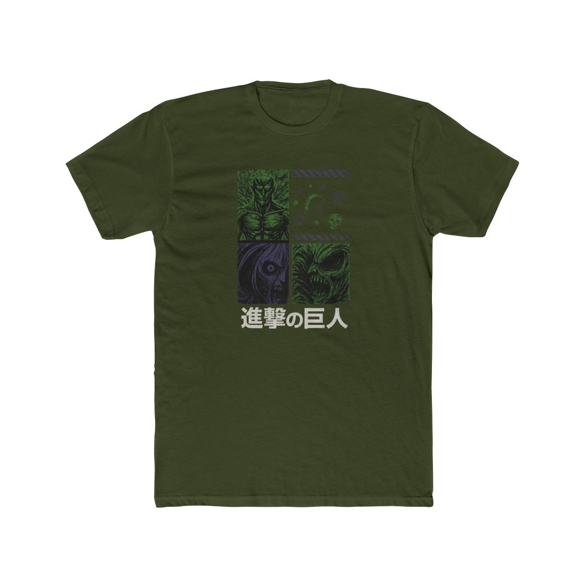 Attack on Titan Armored Founding Titans T-Shirt - alternate angle 5, merchandise
