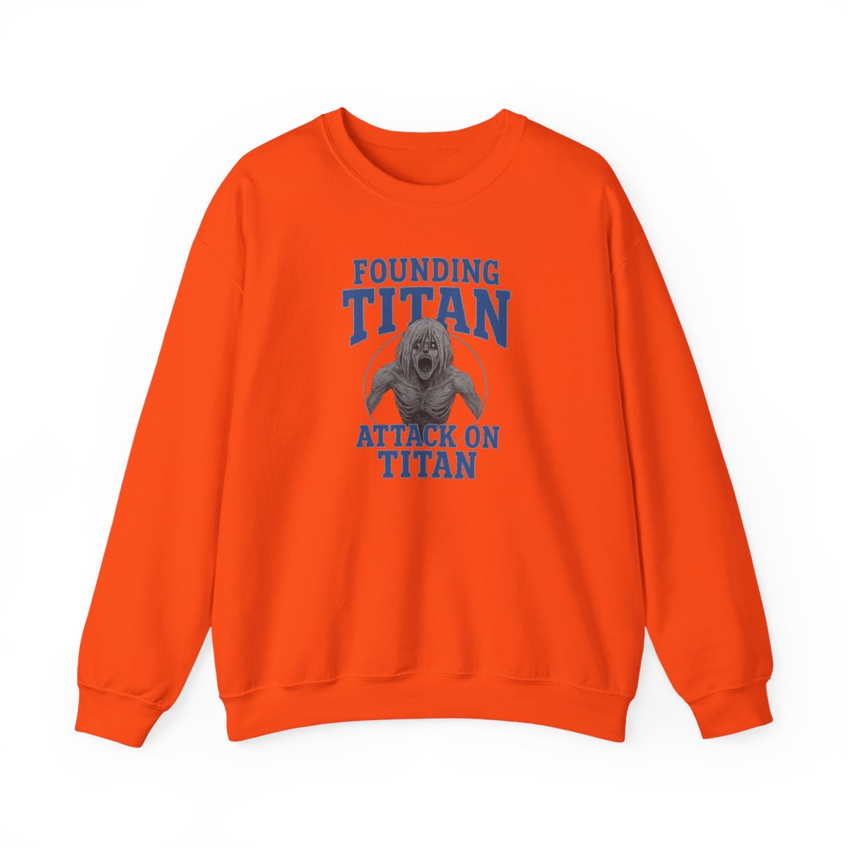 Attack on Titan Ymir Founding Titan Slouchy Sweatshirt - alternate angle 2, merchandise