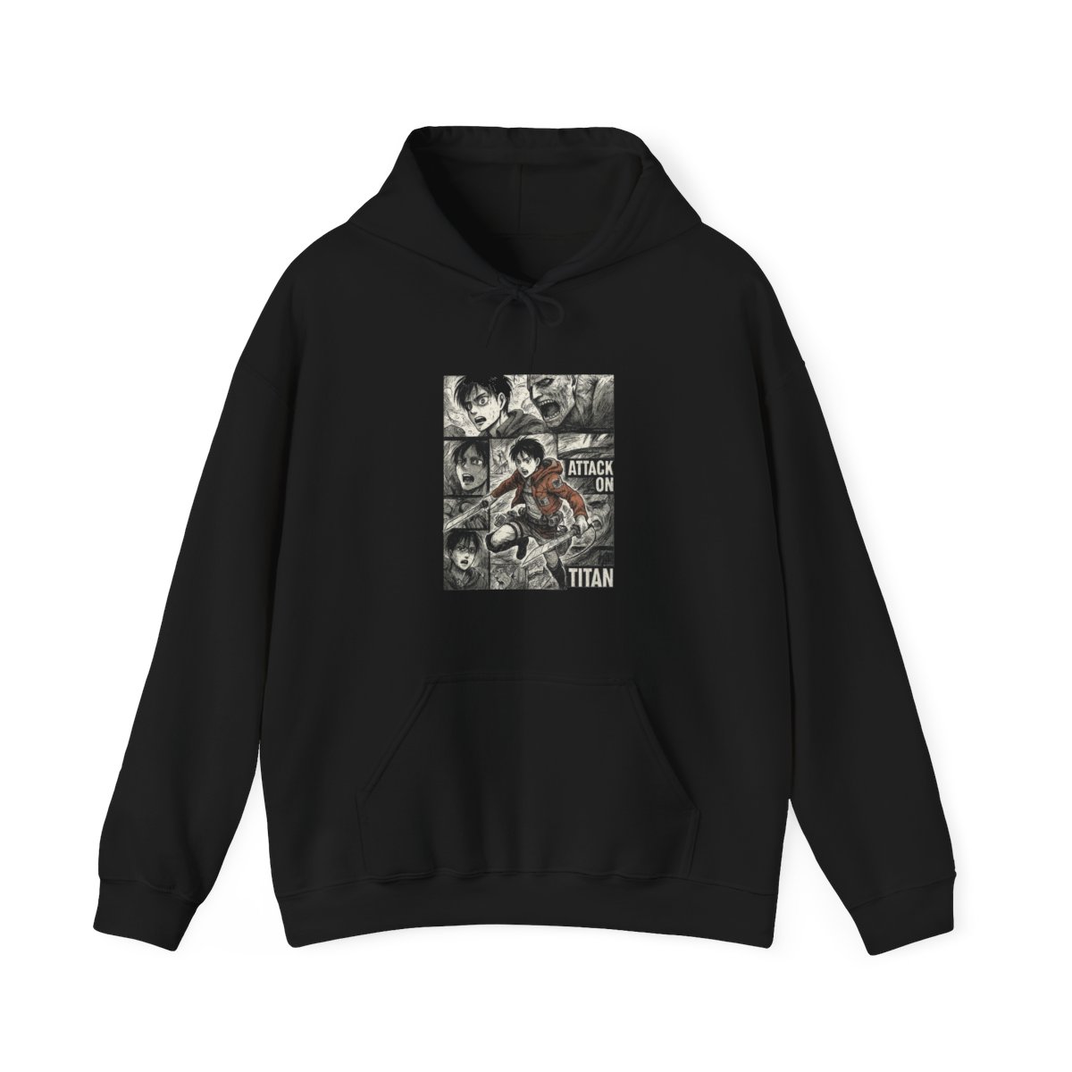 Attack on Titan Eren Levi Tapestry Hoodie - Official hoodies merchandise