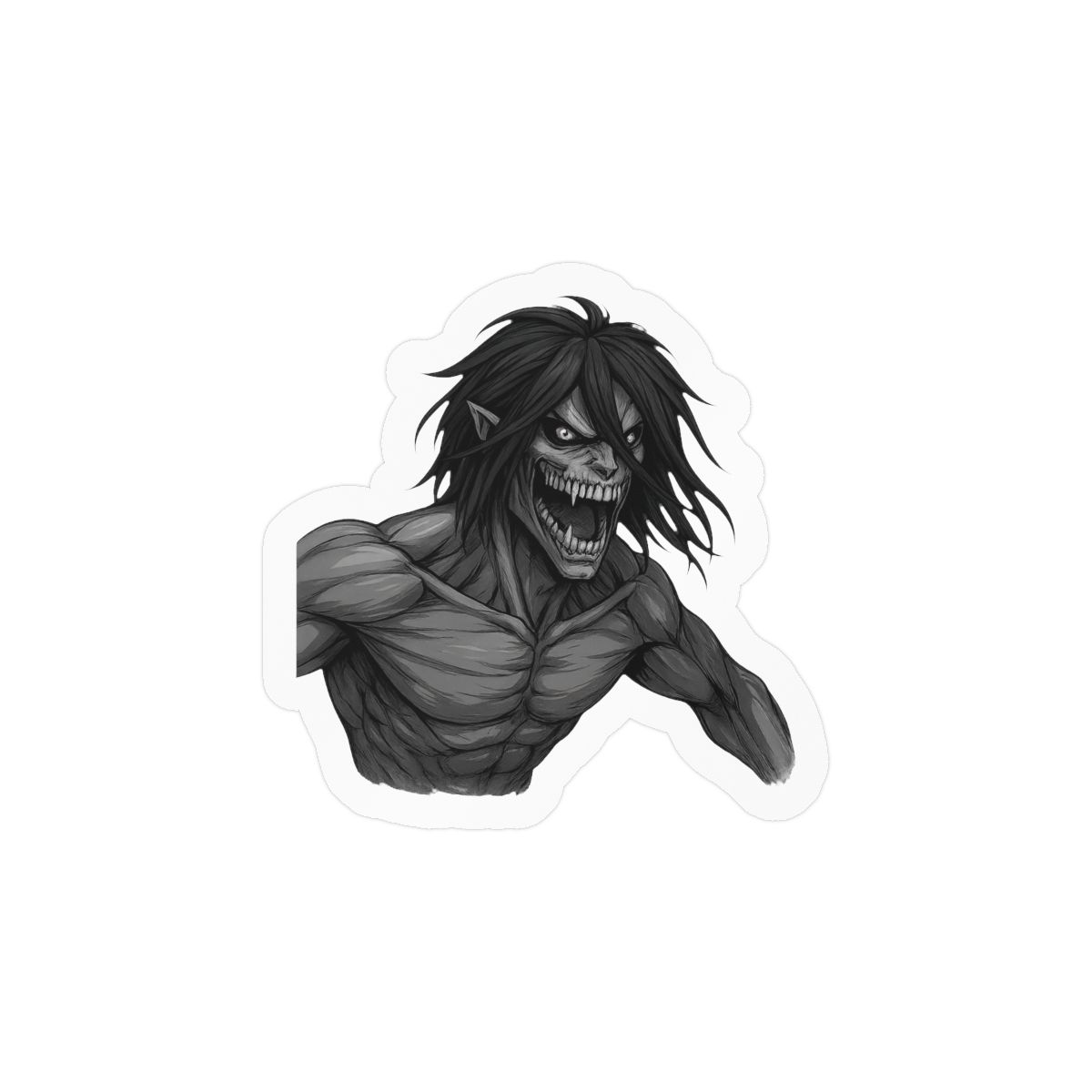 Attack Titan Sticker | Bold Anime Vinyl Decal