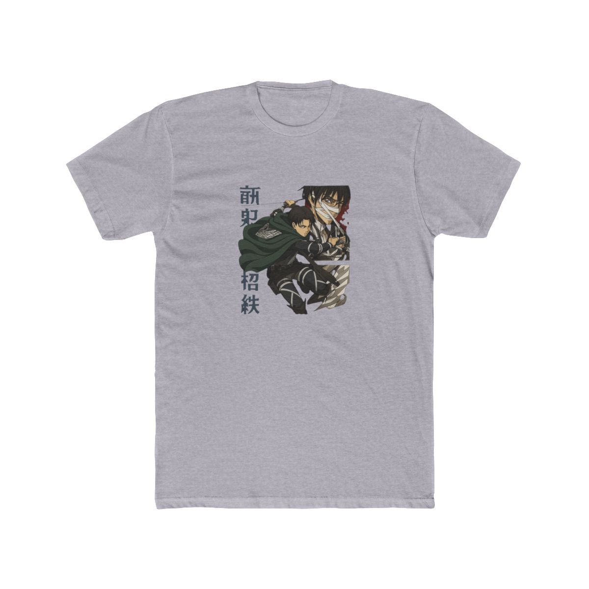 Levi Ackerman Attack on Titan Graphic T Shirt - alternate angle 4, merchandise