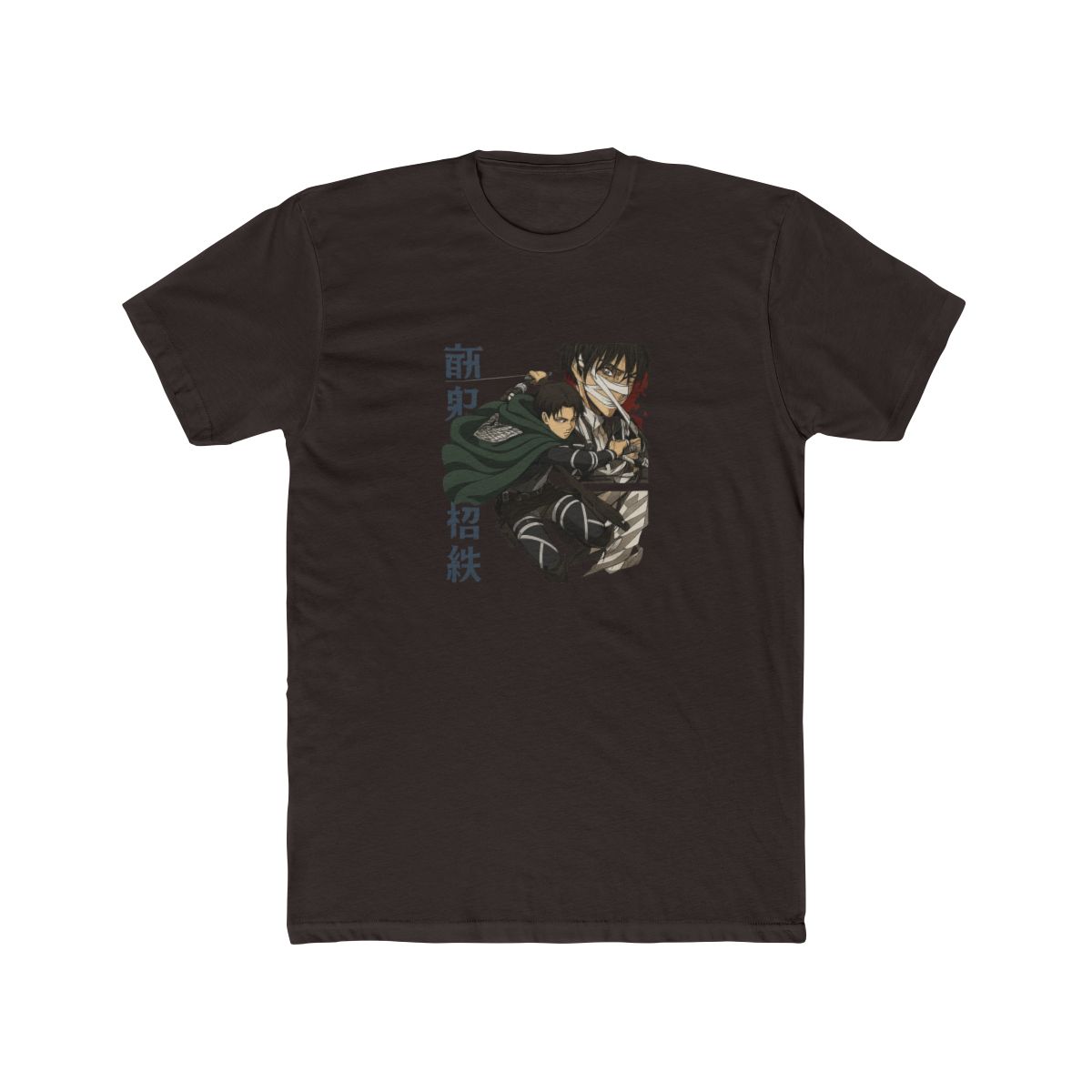 Levi Ackerman Attack on Titan Graphic T Shirt - alternate angle 3, merchandise