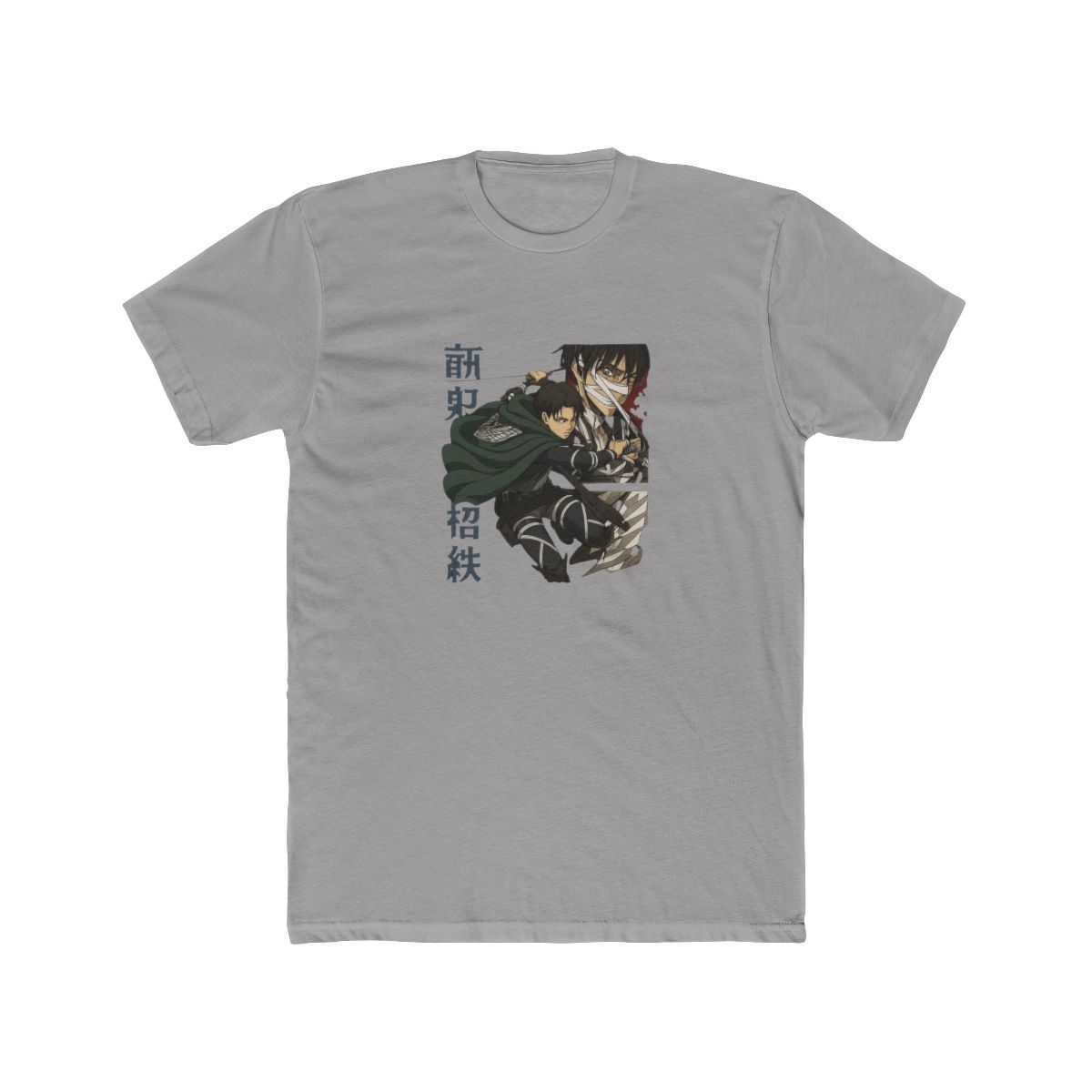 Levi Ackerman Attack on Titan Graphic T Shirt - alternate angle 2, merchandise