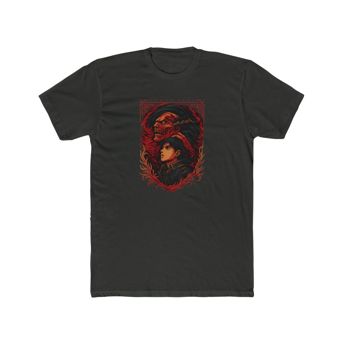 Shingeki no Kyojin Attack on Titan Graphic T Shirt - alternate angle 5, merchandise