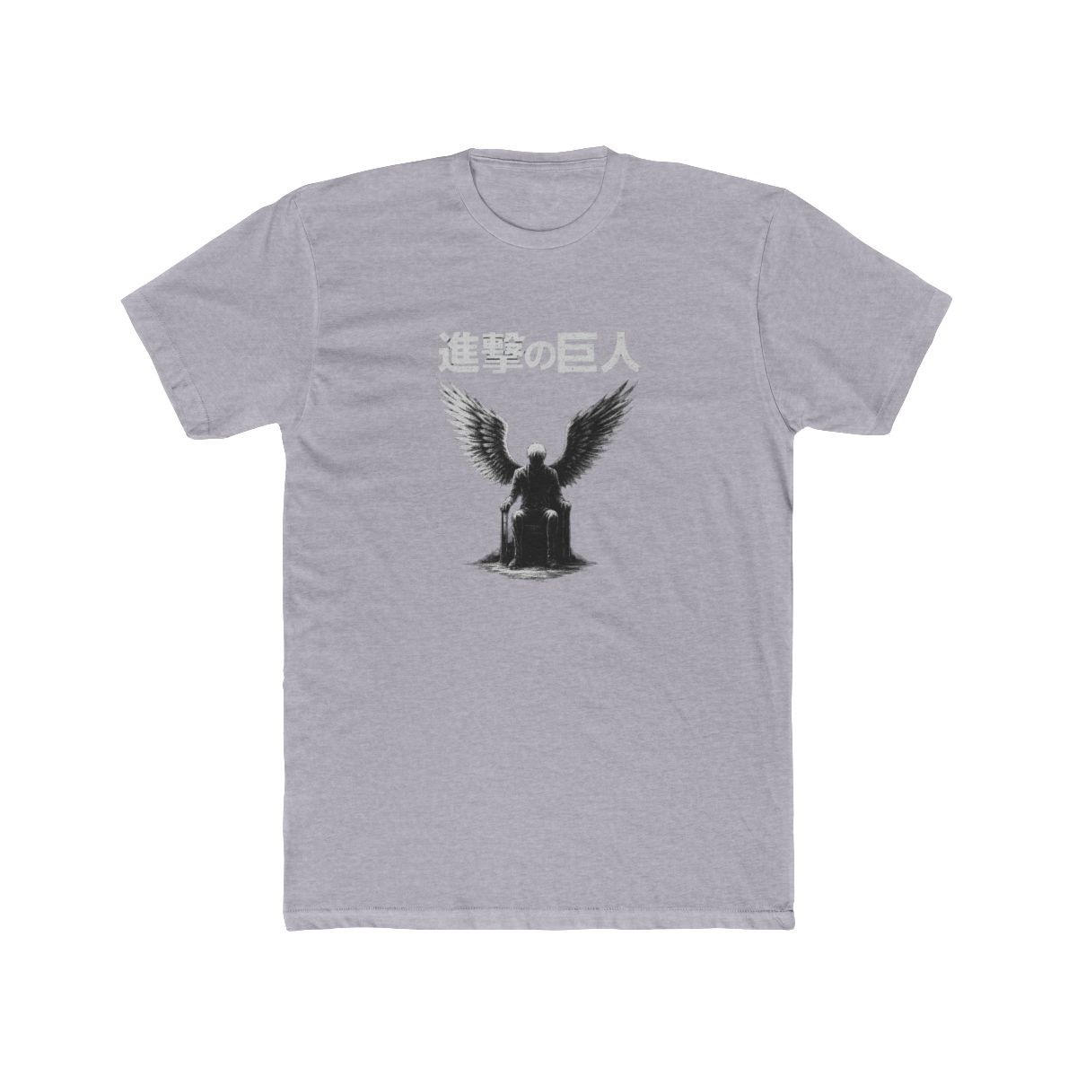 Attack on Titan Eren Yeager Acid Wash Oversized T Shirt