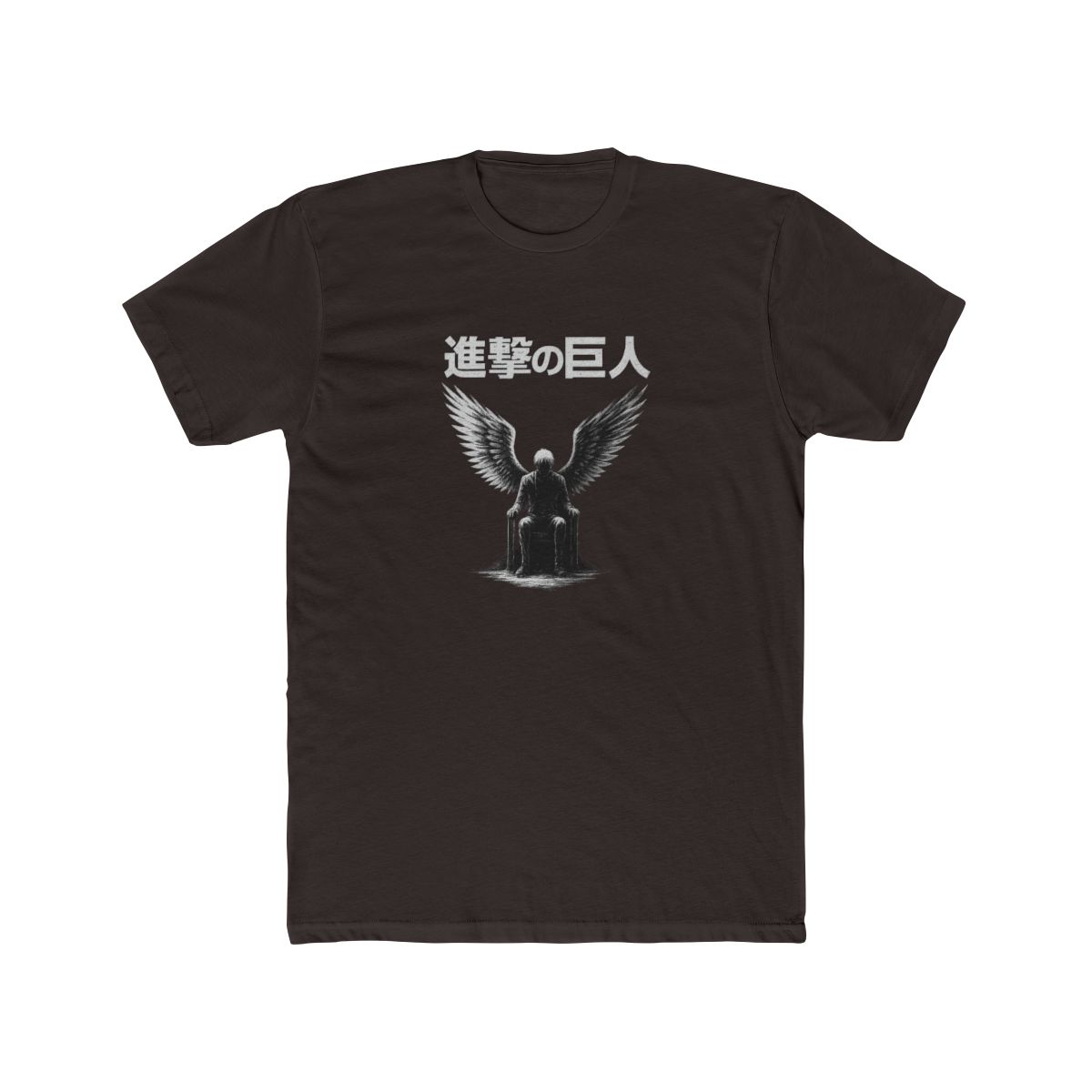 Attack on Titan Eren Yeager Acid Wash Oversized T Shirt - alternate angle 3, merchandise