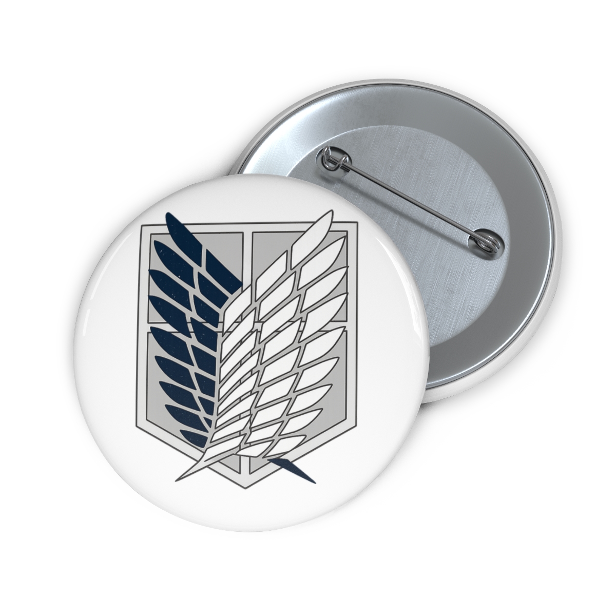 Survey Corps Wings Pin | Attack on Titan Pin, Anime Badge, Fan Gift - alternate angle 1, merchandise