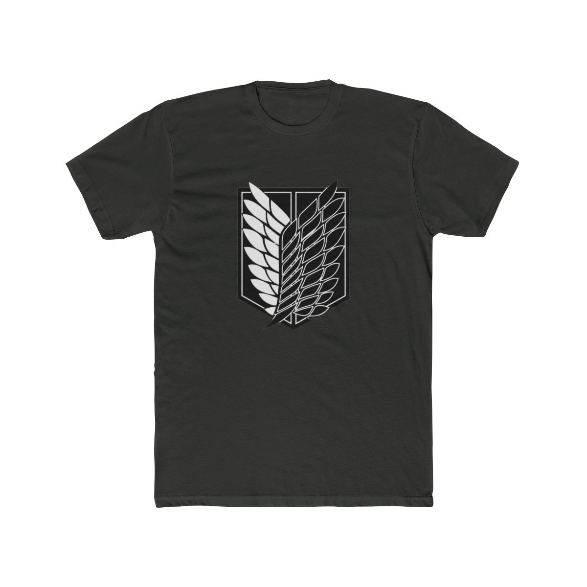 Exploration Battalion SNK Black & White T Shirt - Attack on Titan Fan Gear