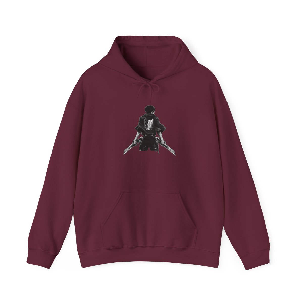 Attack on Titan From Anime Series Character Hoodie - alternate angle 4, merchandise