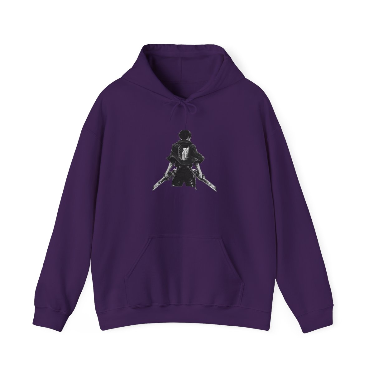 Attack on Titan From Anime Series Character Hoodie - alternate angle 2, merchandise