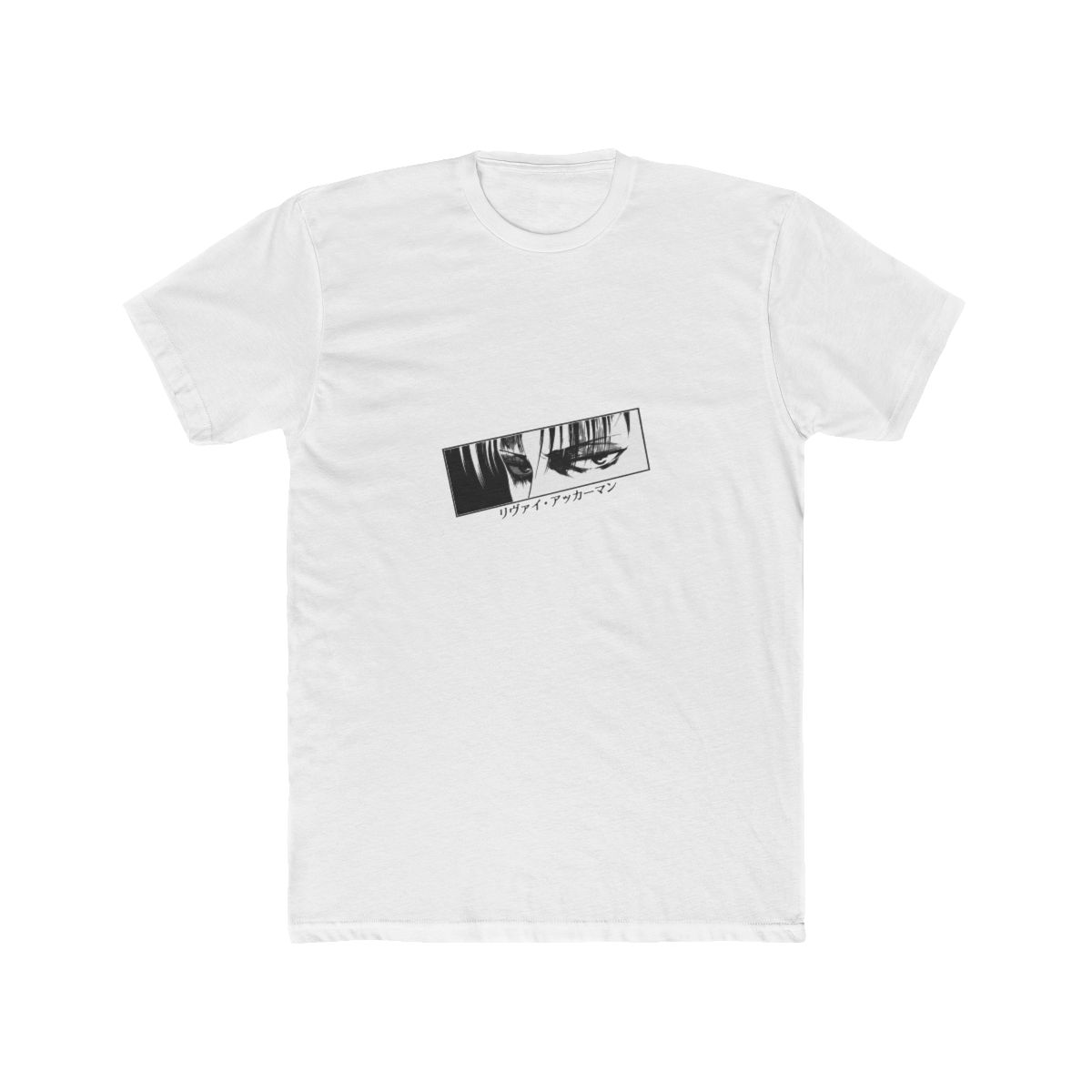 Levi Ackerman Eyes Anime Attack Titan Survey Corps Captain Shirt - Official t-shirts merchandise