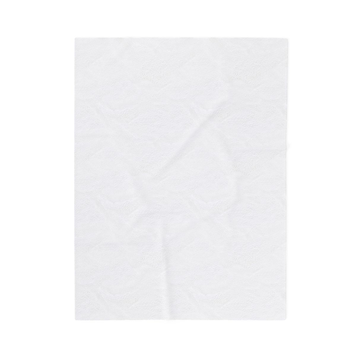 Black woven throw blanket featuring a white graphic print of the nine Titans from the anime Attack on Titan. The Titans are depicted in a menacing pose with their skeletal structures visible - alternate angle 1, merchandise