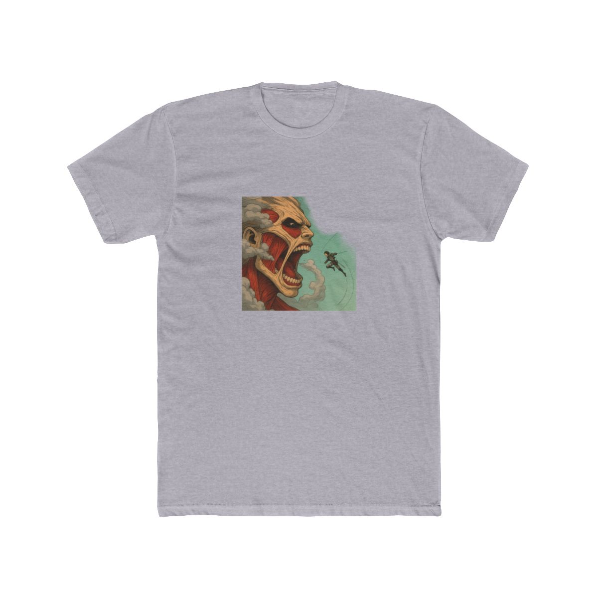 Attack on Titan Colossal Titan Eren Grapple T Shirt - Anime Fan Gift