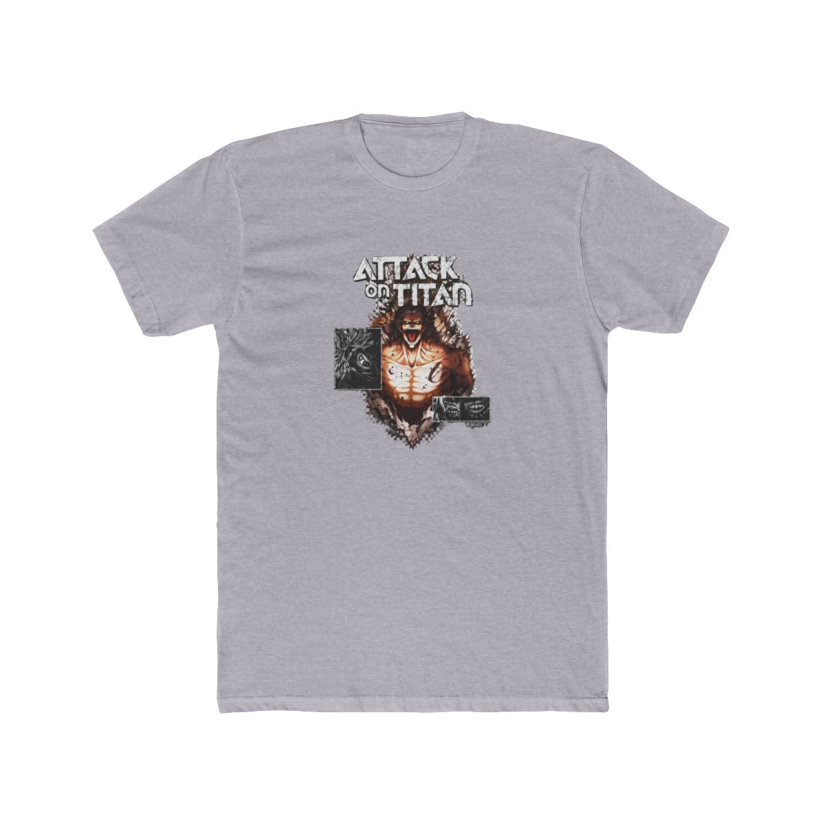 Attack on Titan Attack Titan Heavyweight T Shirt - alternate angle 3, merchandise