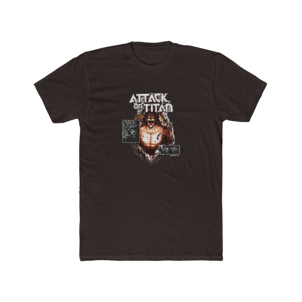 Attack on Titan Attack Titan Heavyweight T Shirt - alternate angle 2, merchandise