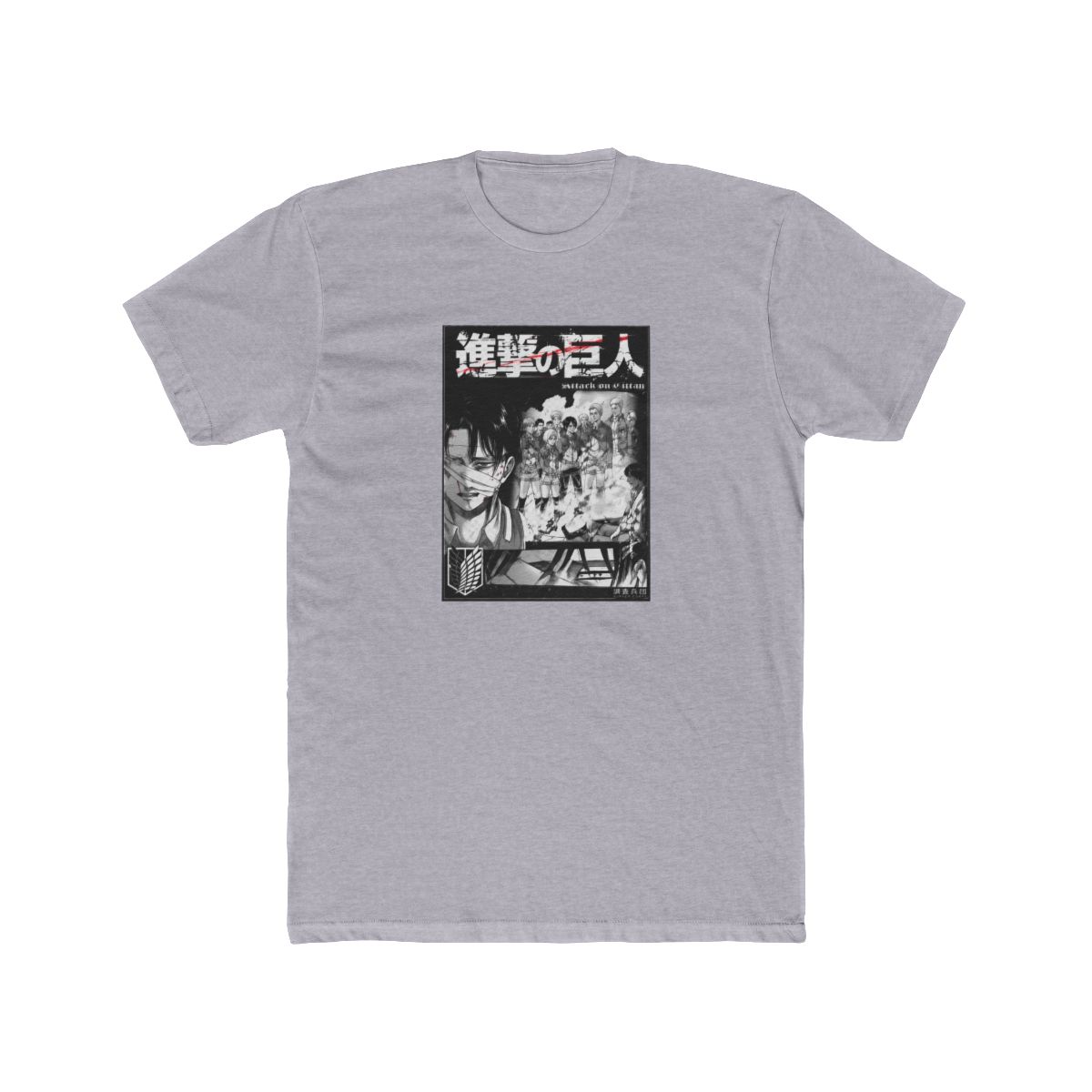 Attack on Titan Levi On The Hill T Shirt - alternate angle 4, merchandise