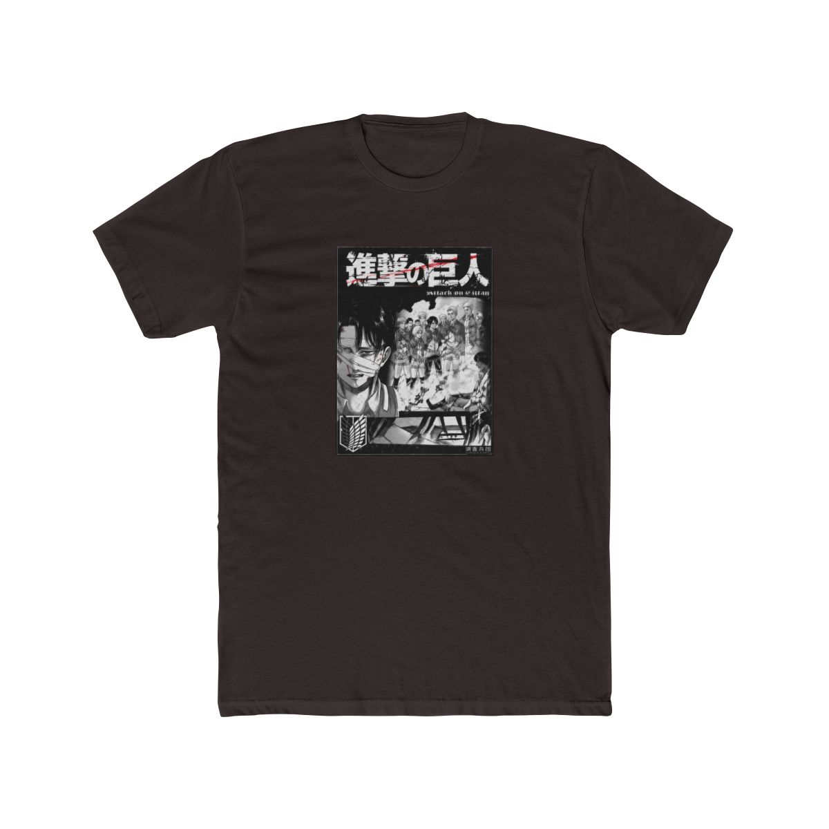 Attack on Titan Levi On The Hill T Shirt - alternate angle 3, merchandise