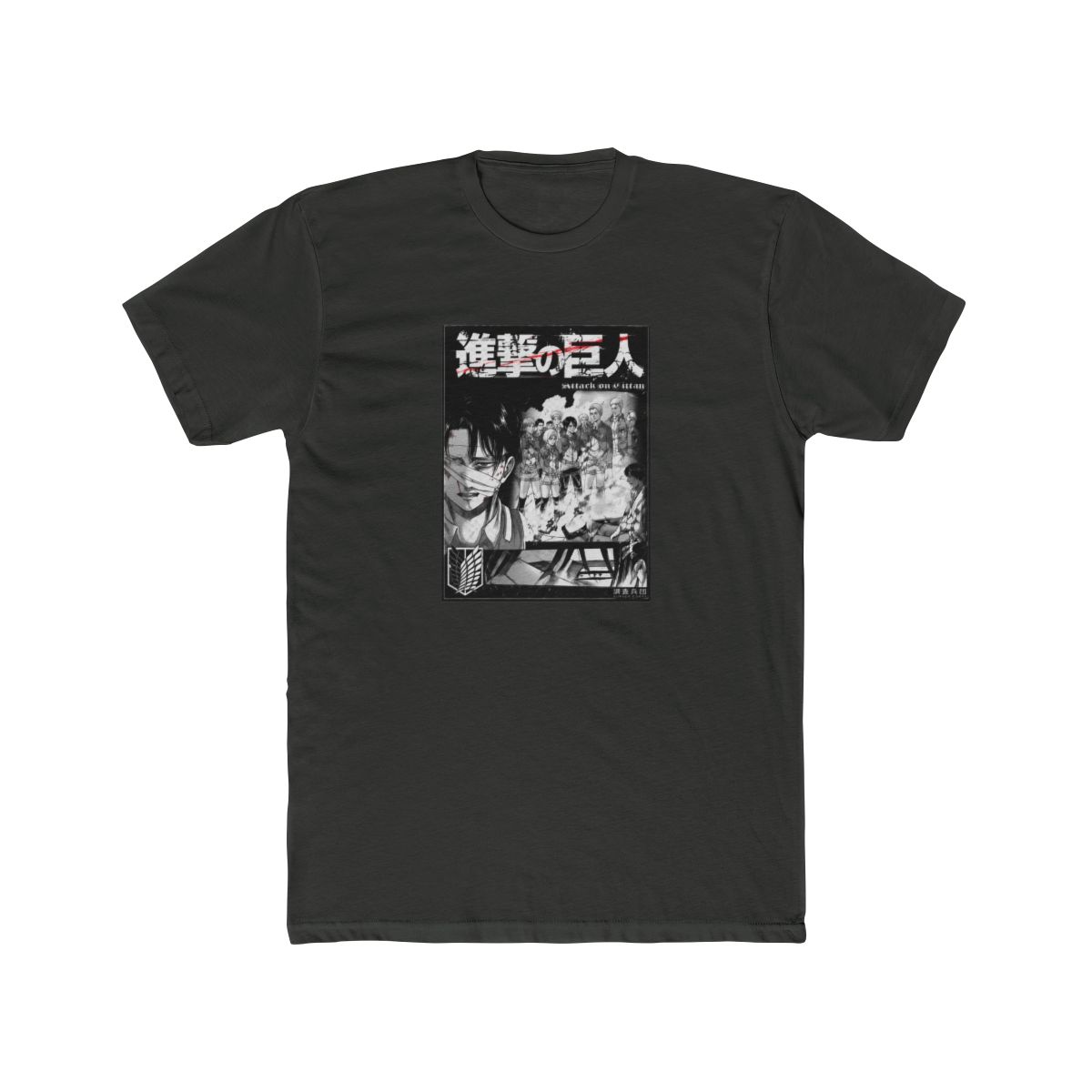 Attack on Titan Levi On The Hill T Shirt - Official T-Shirts merchandise