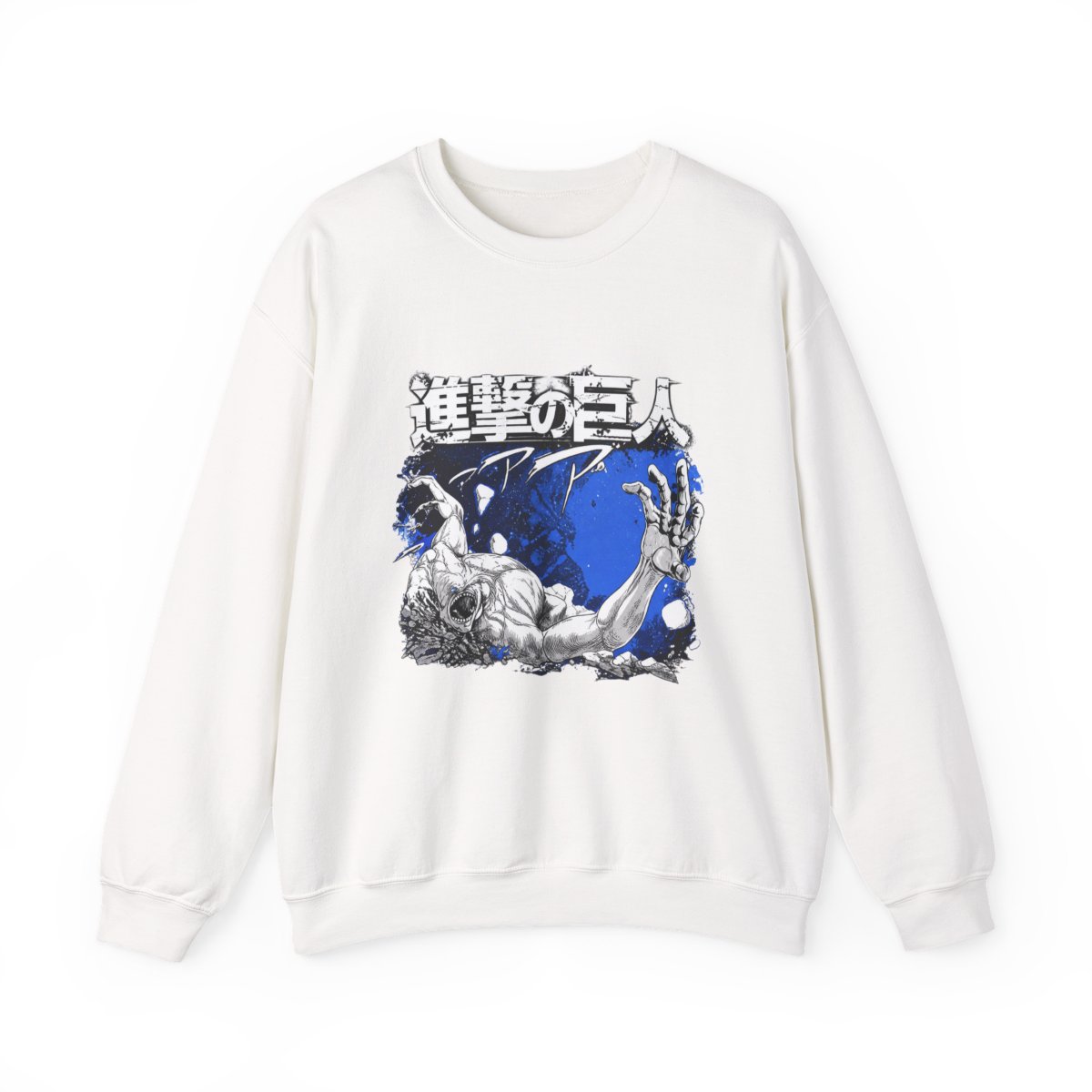 Attack On Titan Attack Titan Girls Slouchy Crewneck - Official sweatshirts merchandise
