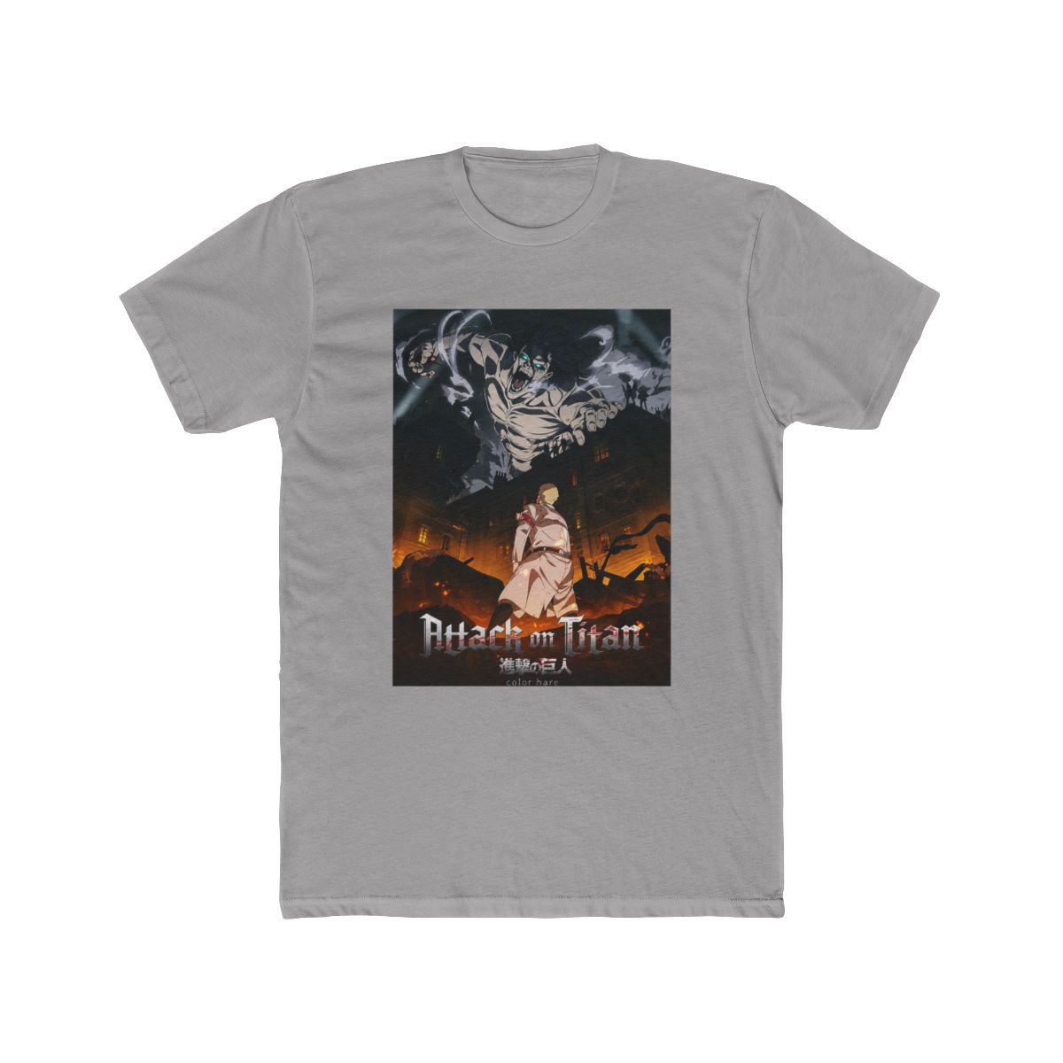 Attack on Titan x Color Bars - Destroy T Shirt - Official t-shirts merchandise