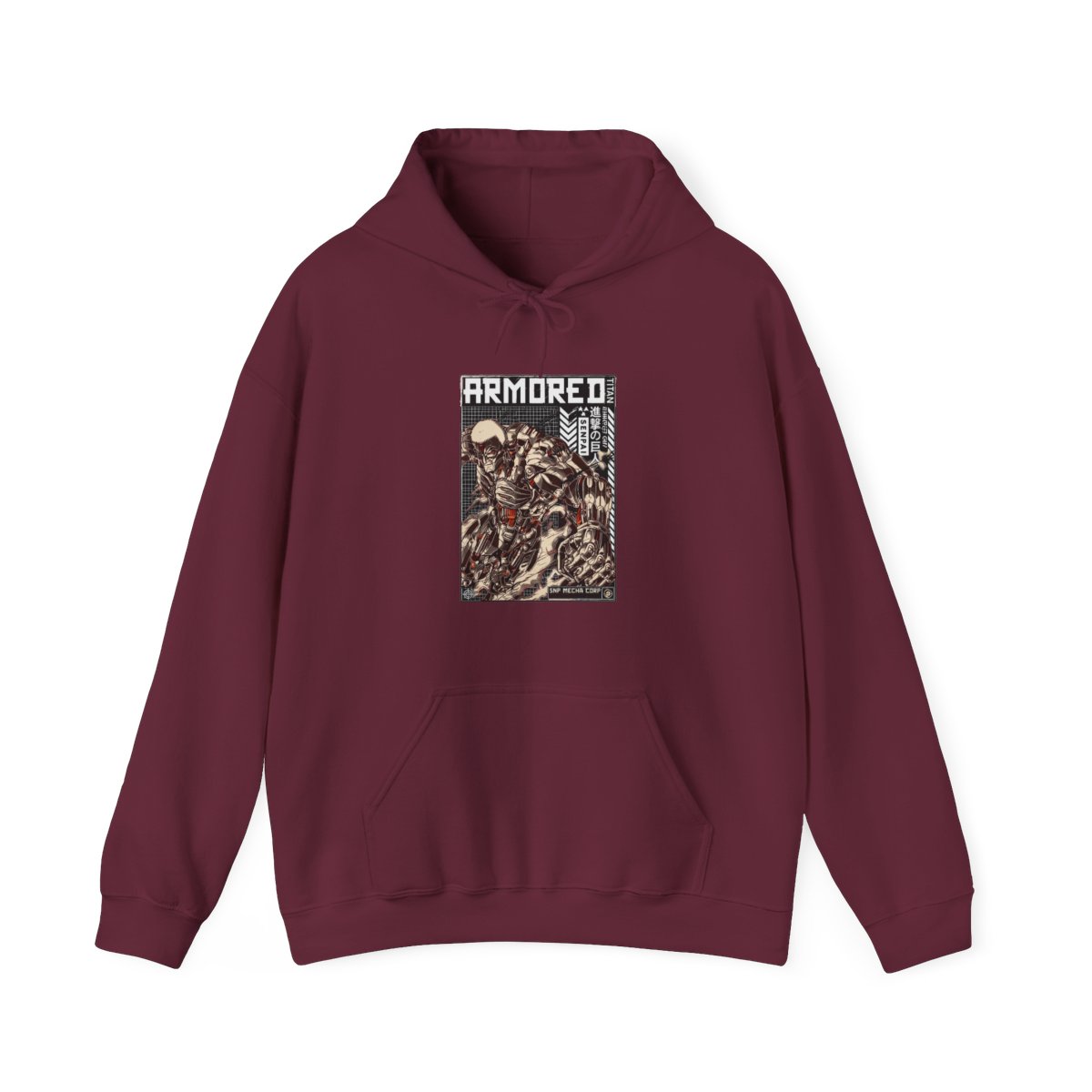 Reiner Armoured Titan Attack on Titan Premium Hoodie — official Attack on Titan Hoodies