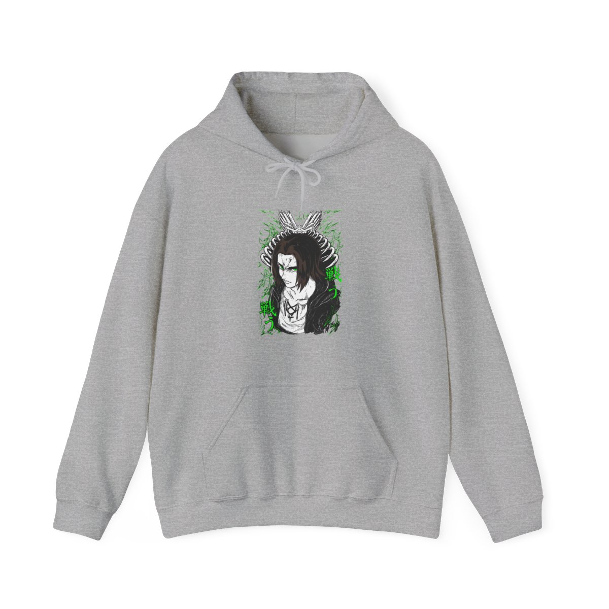 Eren Yeager Hoodie Attack on Titan Titan Chains Form - Official hoodies merchandise