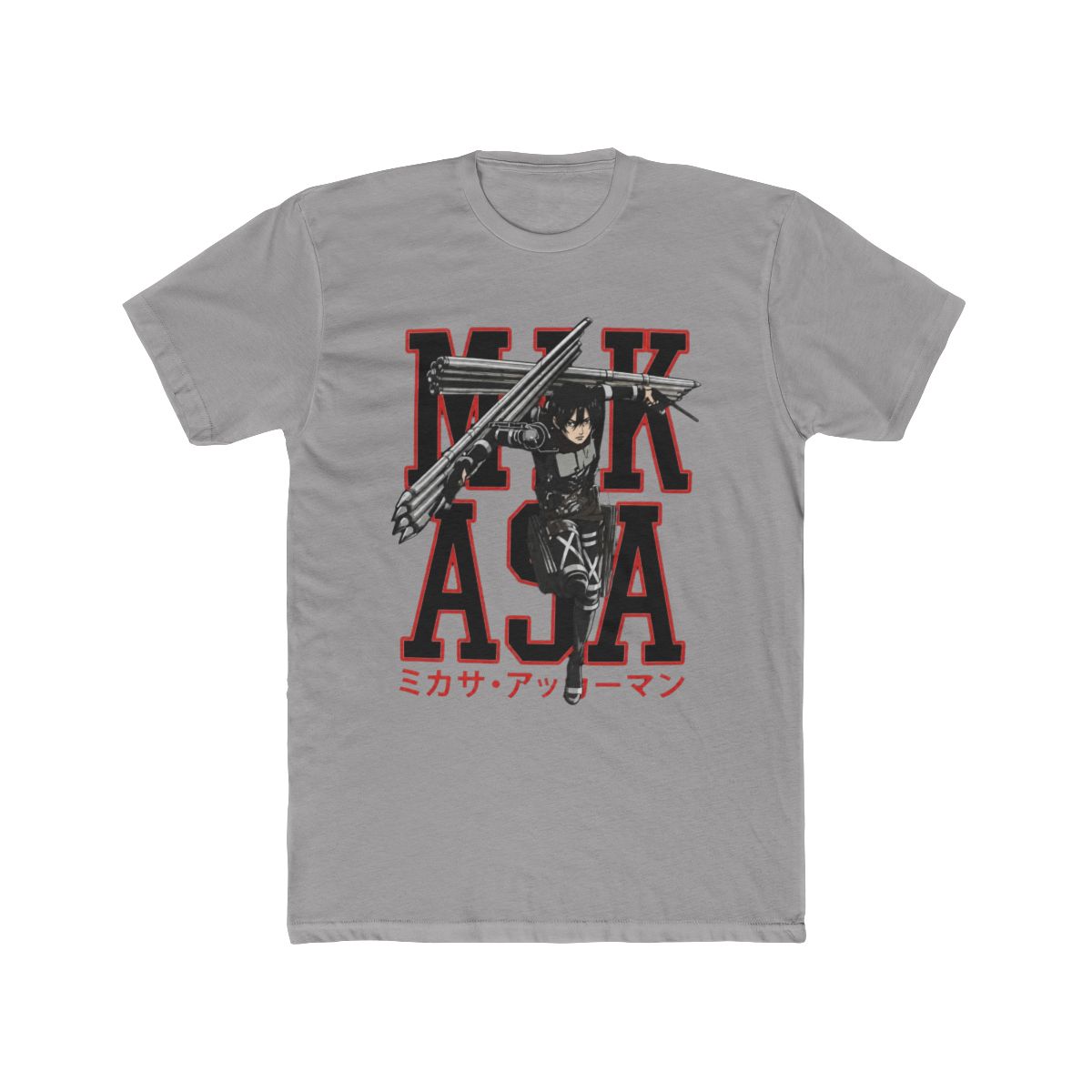 Attack on Titan - Mikasa Thunder Spears T Shirt - Crunchyroll Exclusive